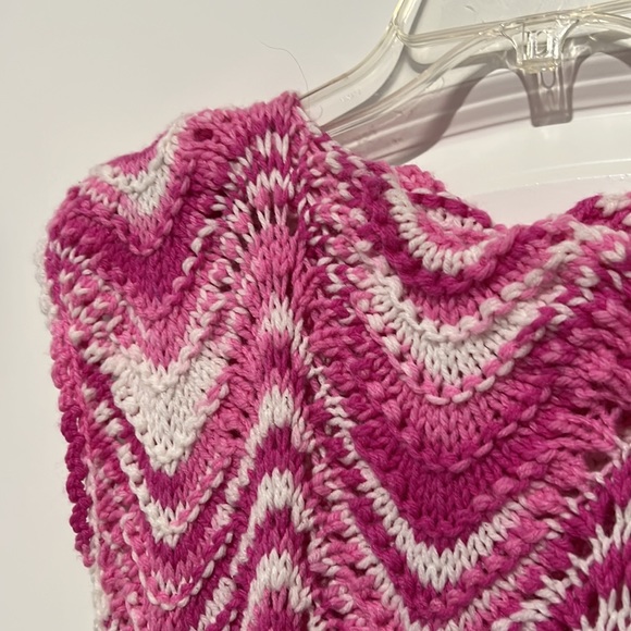 Vintage knit crochet sweatermaxi dress - Picture 3 of 7